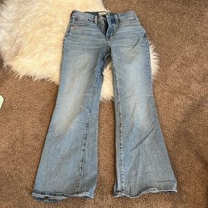 Madewell perfect vintage flare jean 26P